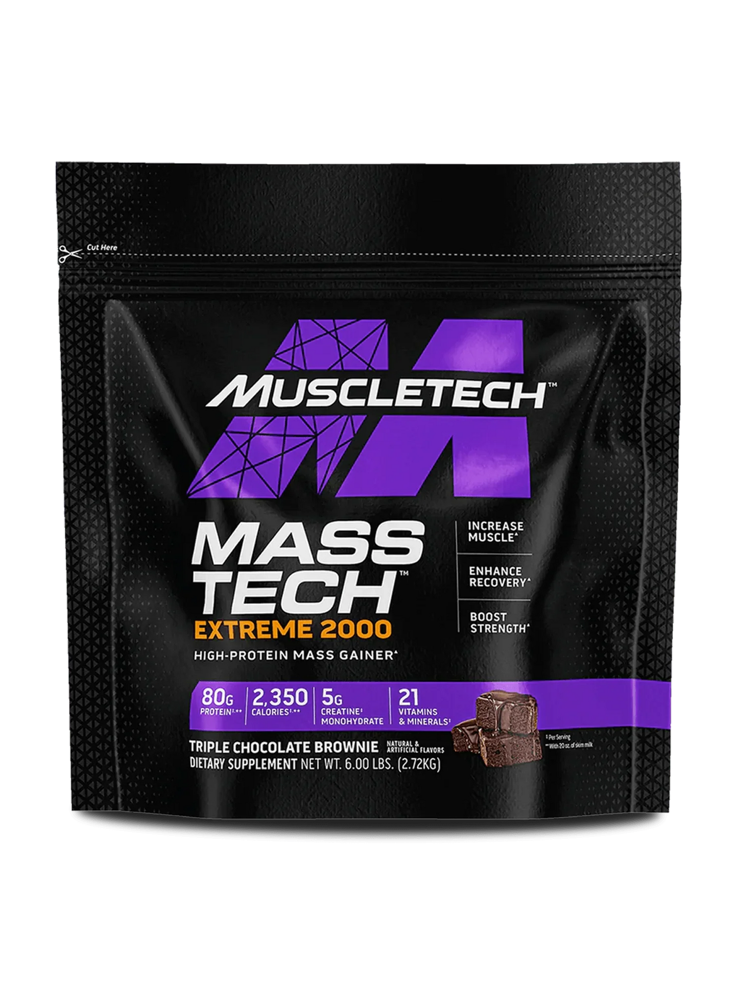 MUSCLETECH MASS-TECH EXTREME 2000 – HARDCORE MASS GAINER