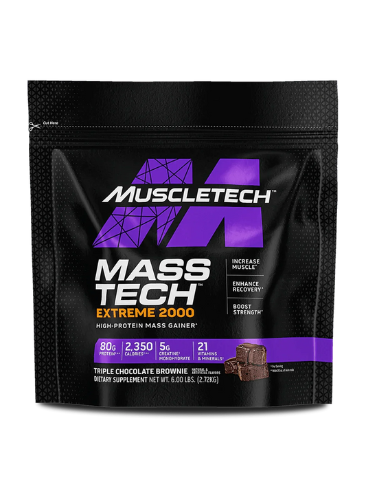 MUSCLETECH MASS-TECH EXTREME 2000 – HARDCORE MASS GAINER